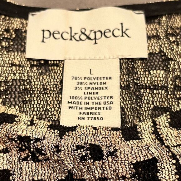 🎄Peck & Peck Cut-Out Tunic - Picture 6 of 8
